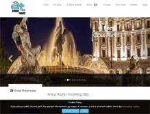 Tablet Screenshot of anxurtours.it